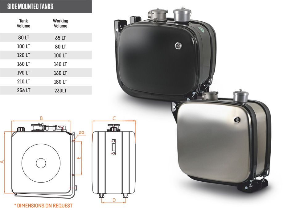 Side Mounted Tanks